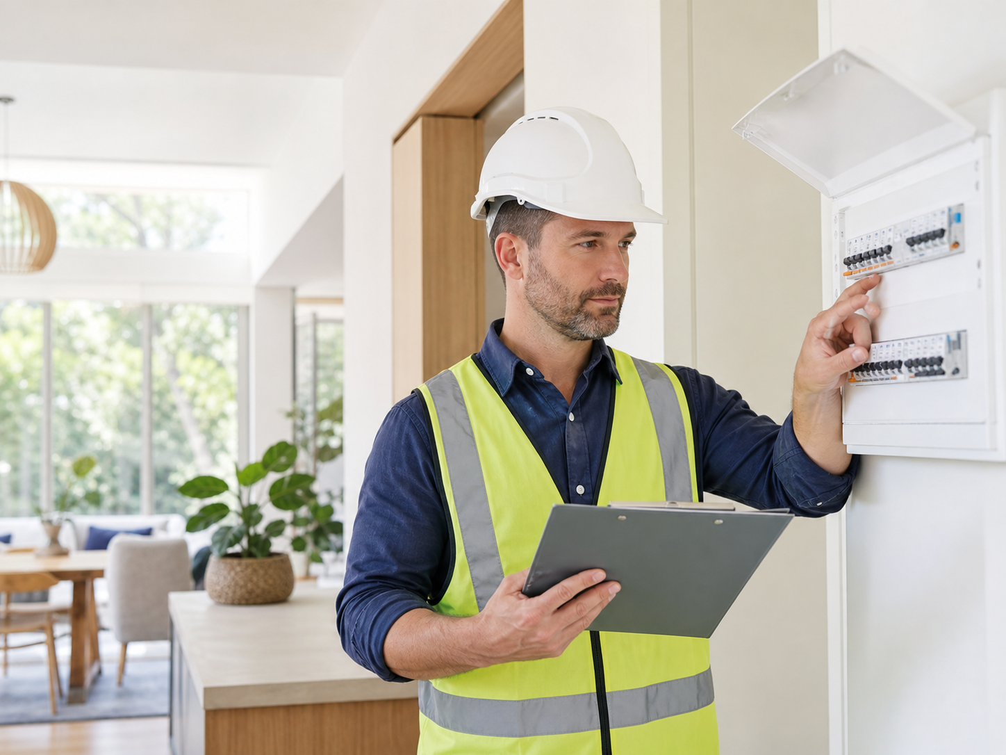 Licensed electrician providing a general electrical assessment